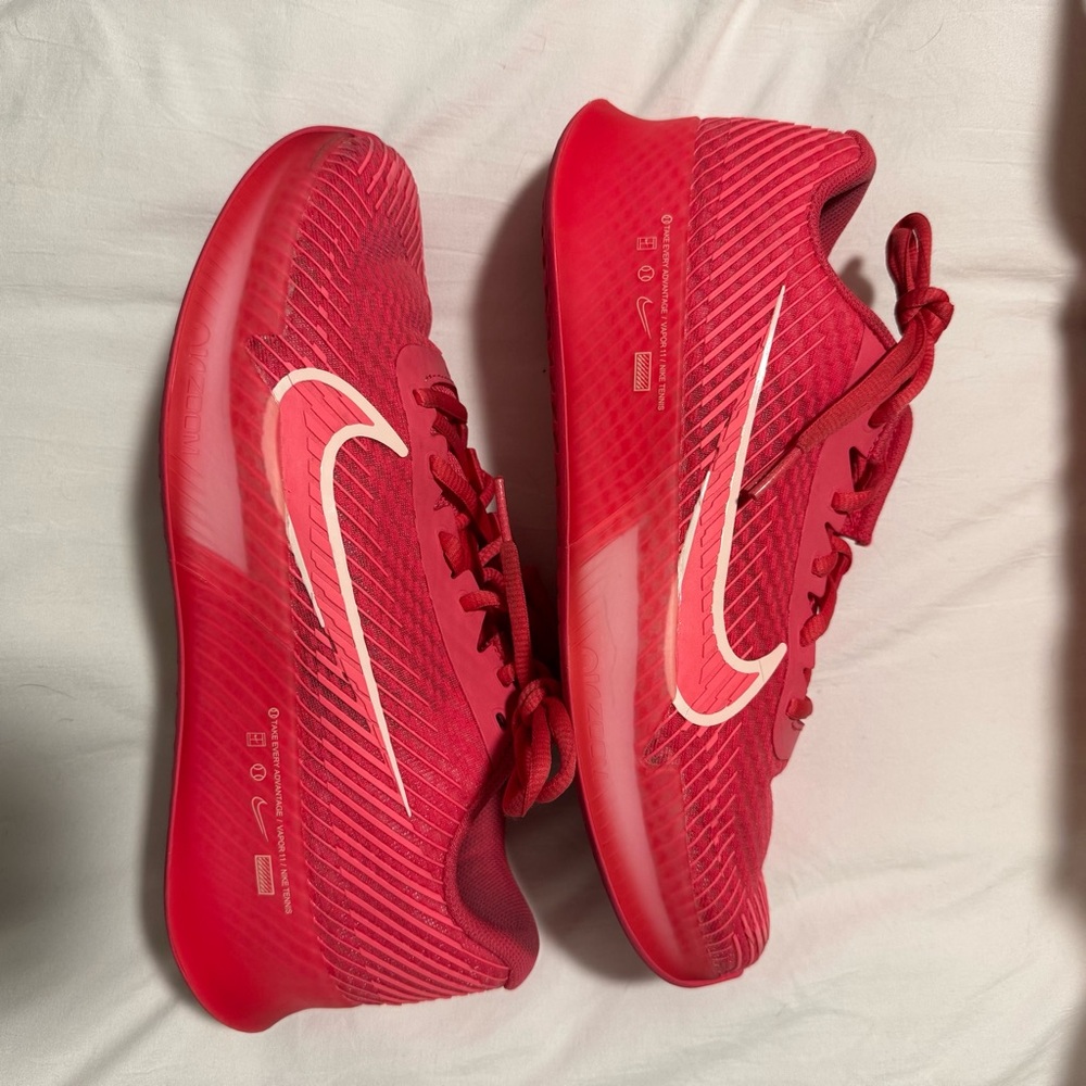 Women’s Nike Zoom Vapor 11 HC Size 9 Tennis Shoes - Picture 5 of 13